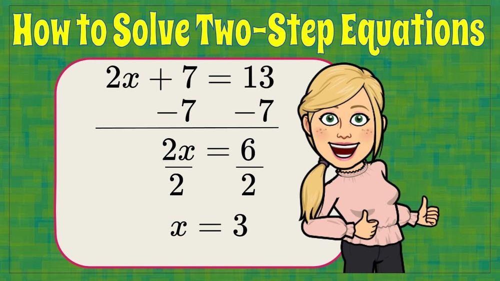 Solving Two-Step Equations
